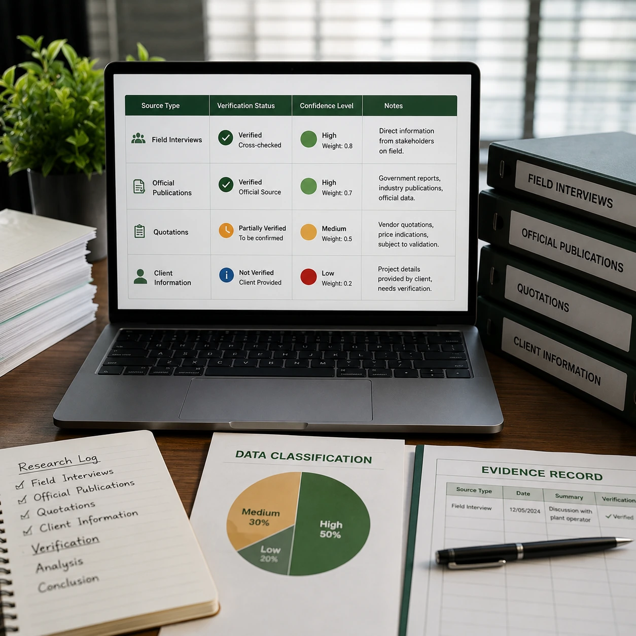 Biomass research and evidence dashboard